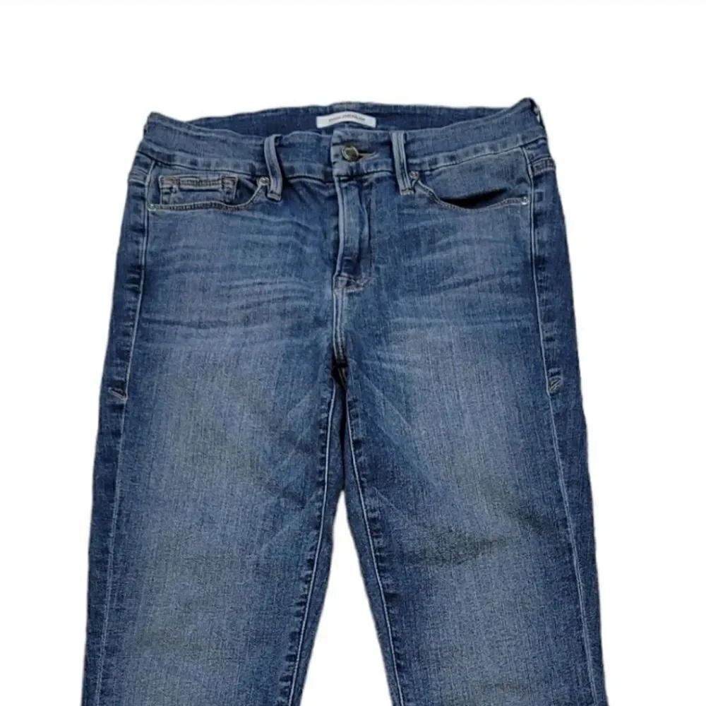 Good American Good Legs High Rise Skinny Denim in Blue 107 Medium Wash Size 4/27 - Picture 3 of 11
